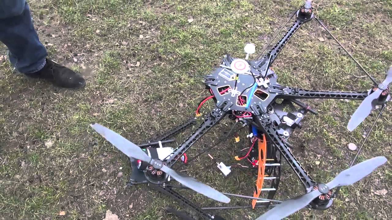 Drone accident top